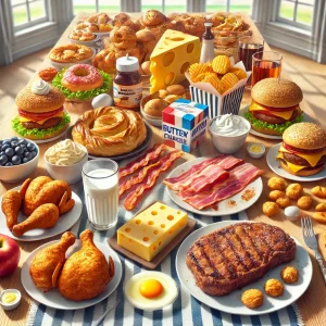Kłucie w prawym boku a dieta wysokotłuszczowa